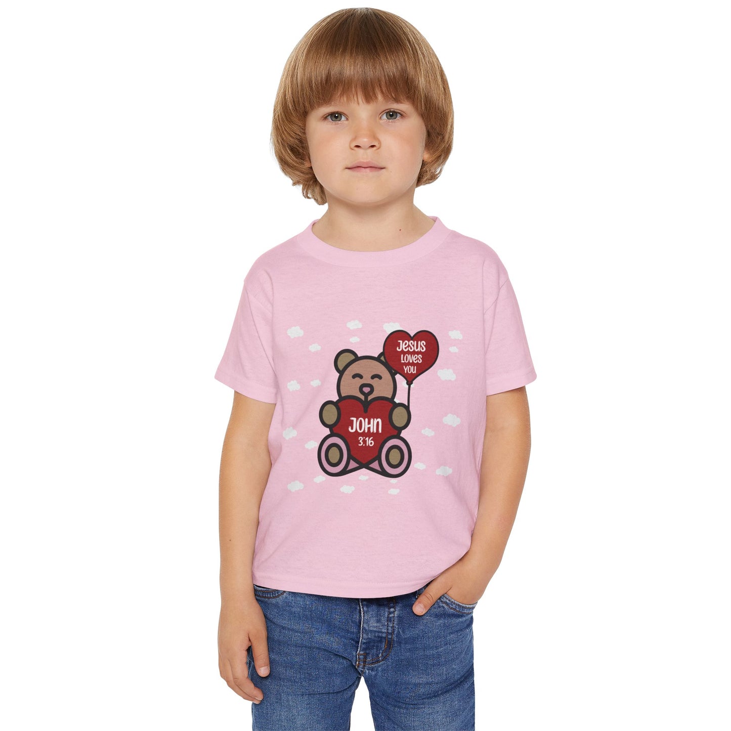 Jesus Loves You • John 3:16 (Toddler Tee)