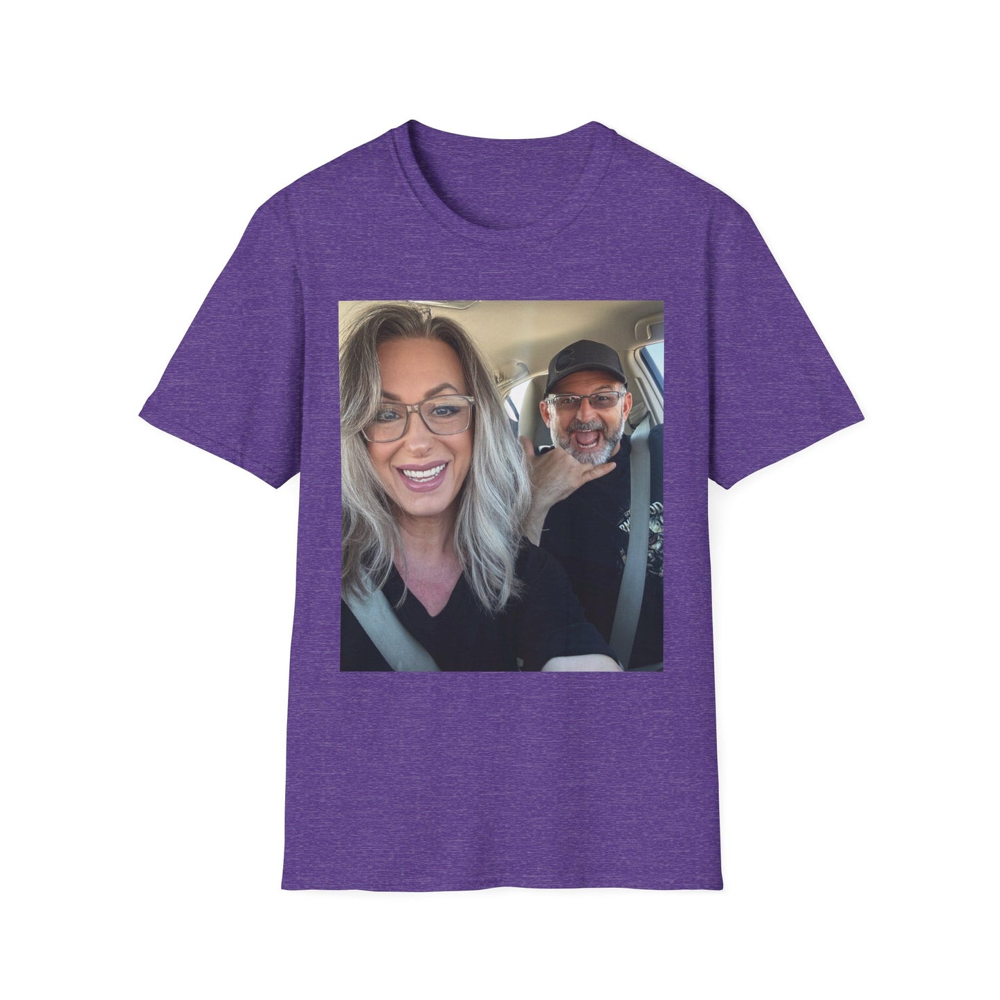 Photo-Print T-Shirt — Custom Couple Snapshot Tee