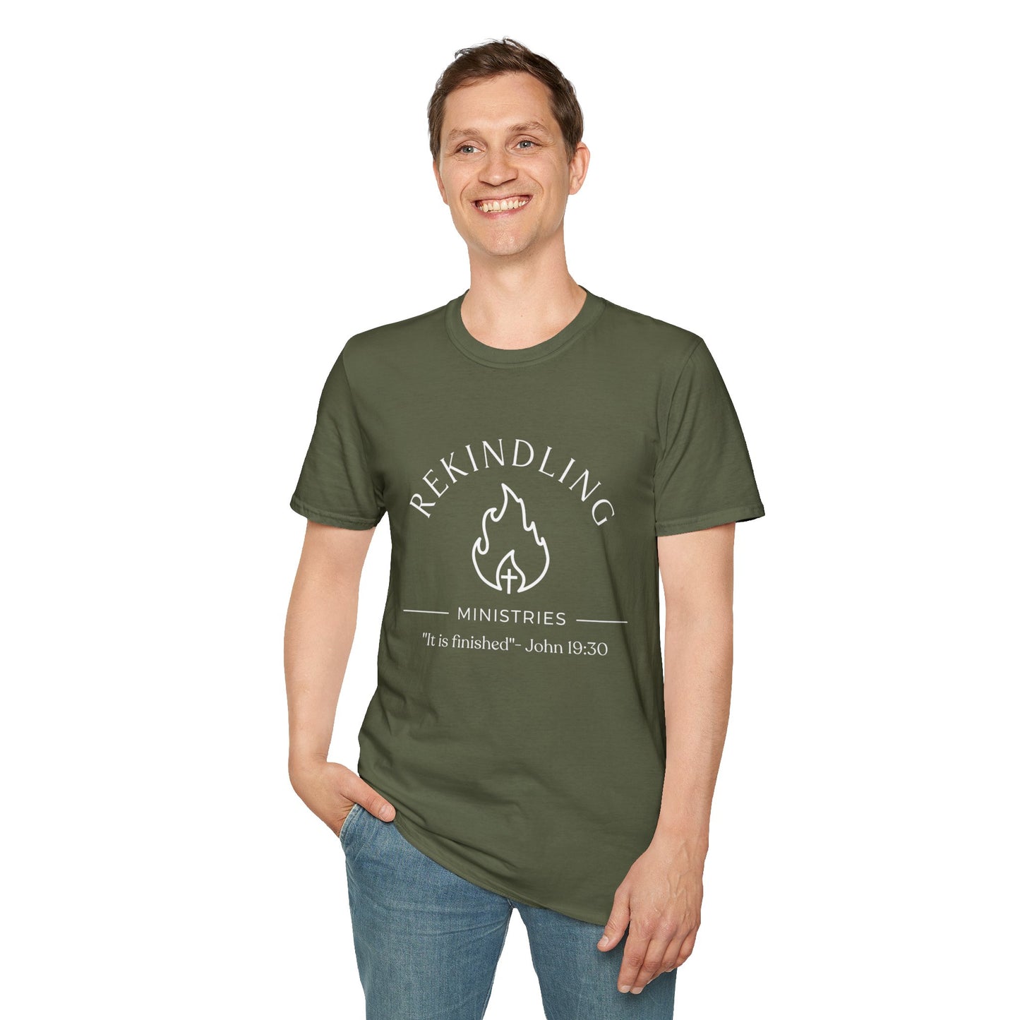 Rekindling Ministries T-Shirt (White Logo)