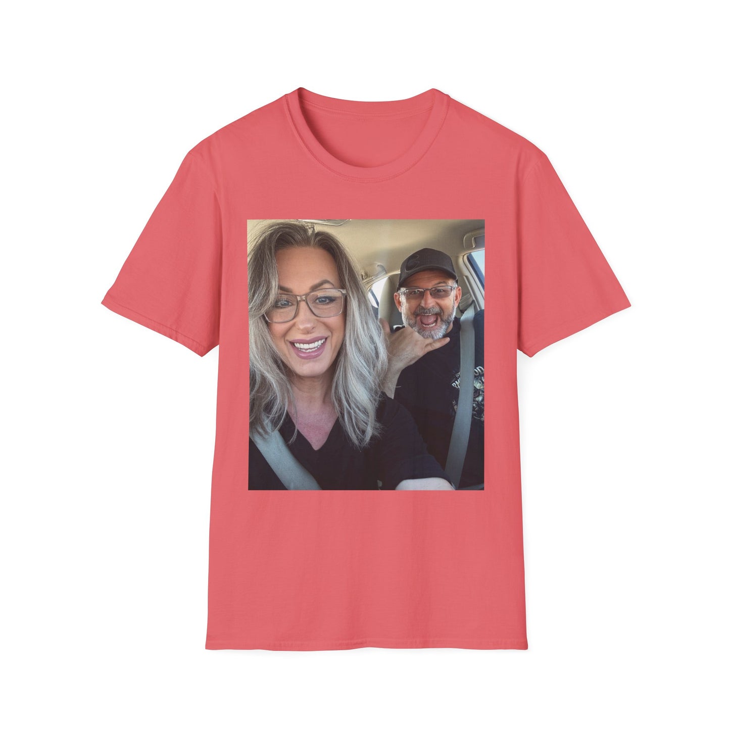 Photo-Print T-Shirt — Custom Couple Snapshot Tee