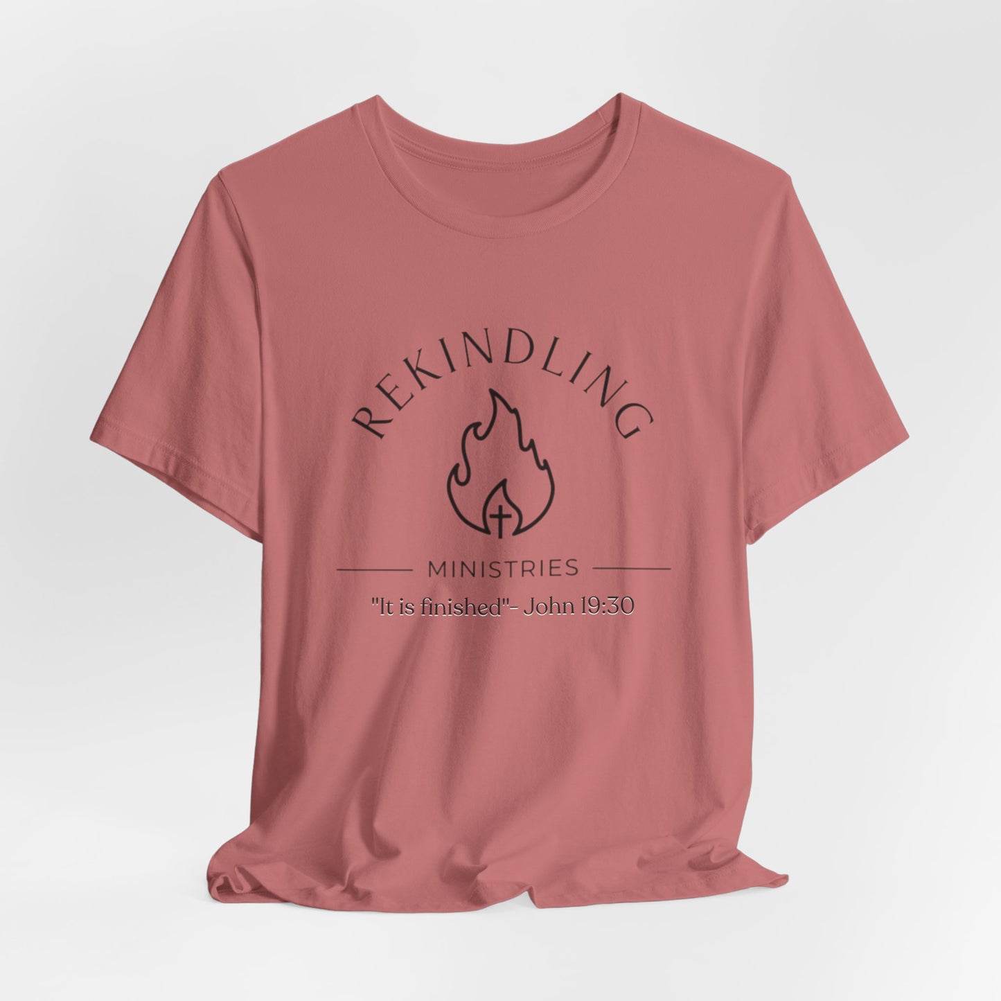 Rekindling Ministries T-Shirt (Black Logo)