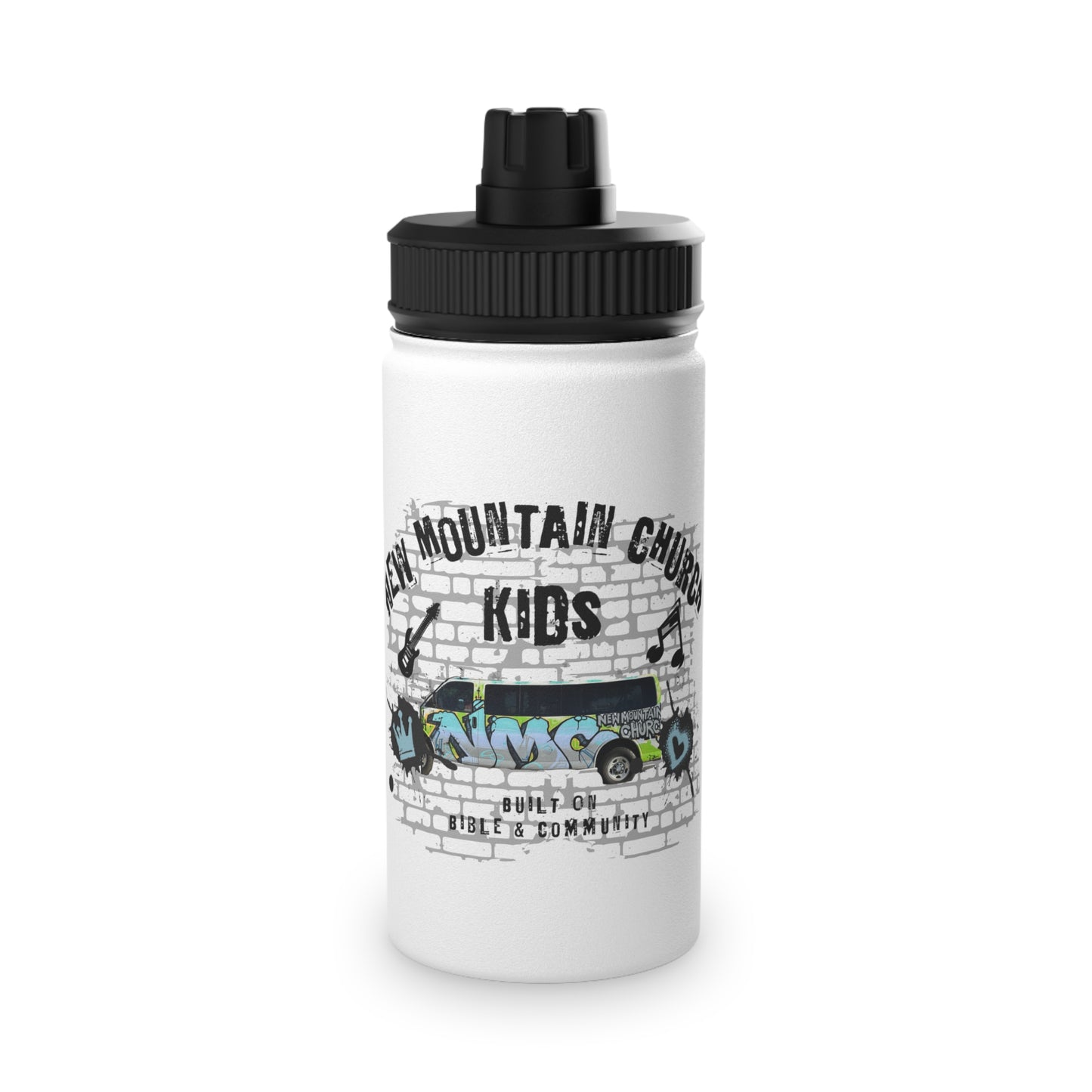 New Mountain Kids Stainless Steel Water Bottle