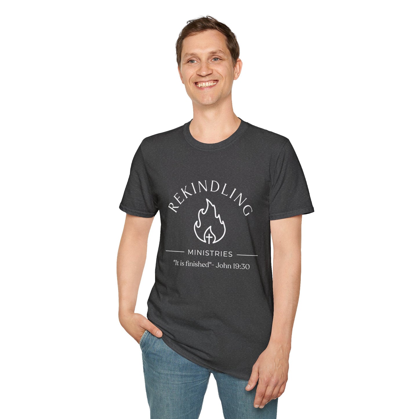 Rekindling Ministries T-Shirt (White Logo)