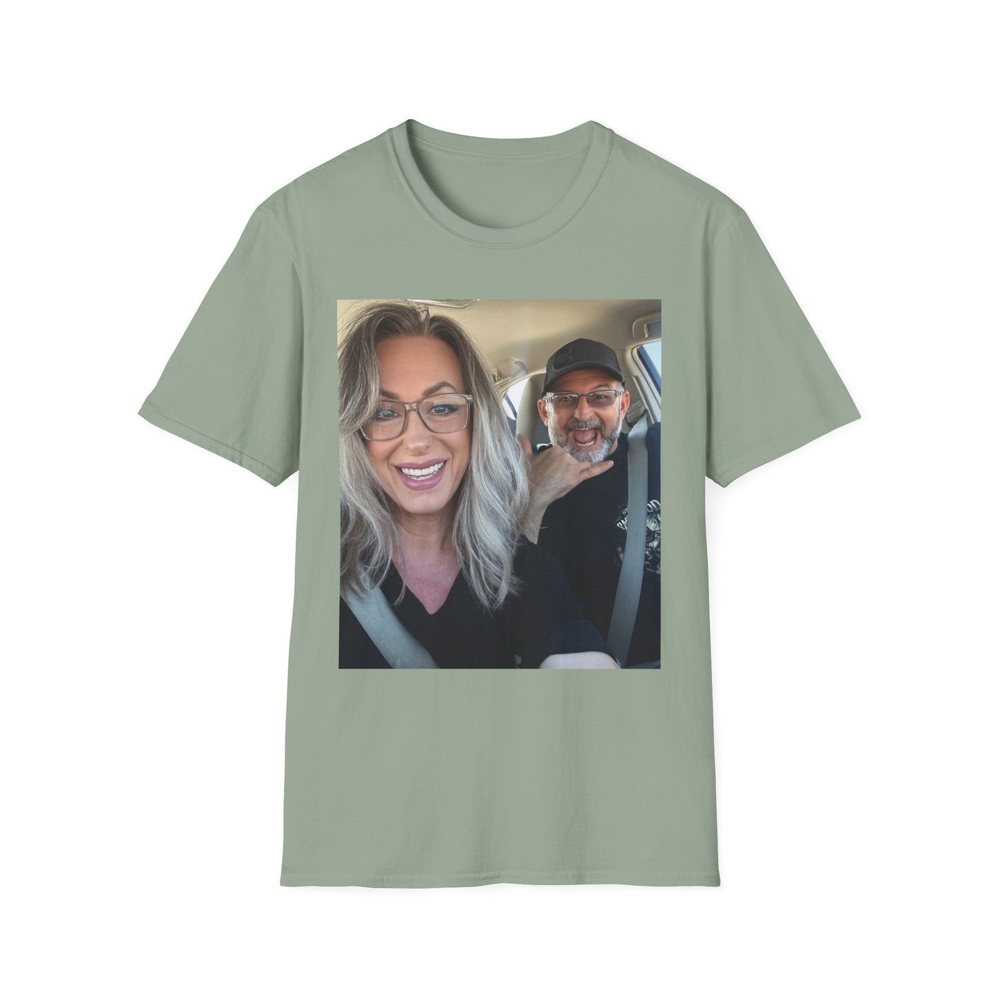 Photo-Print T-Shirt — Custom Couple Snapshot Tee
