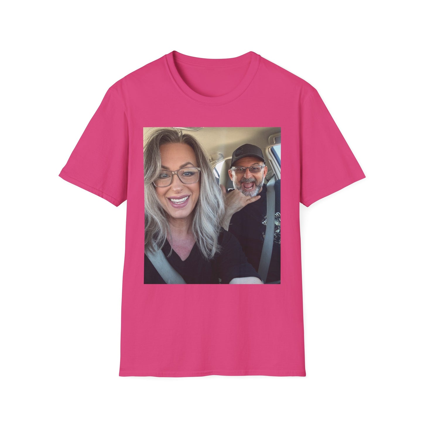 Photo-Print T-Shirt — Custom Couple Snapshot Tee