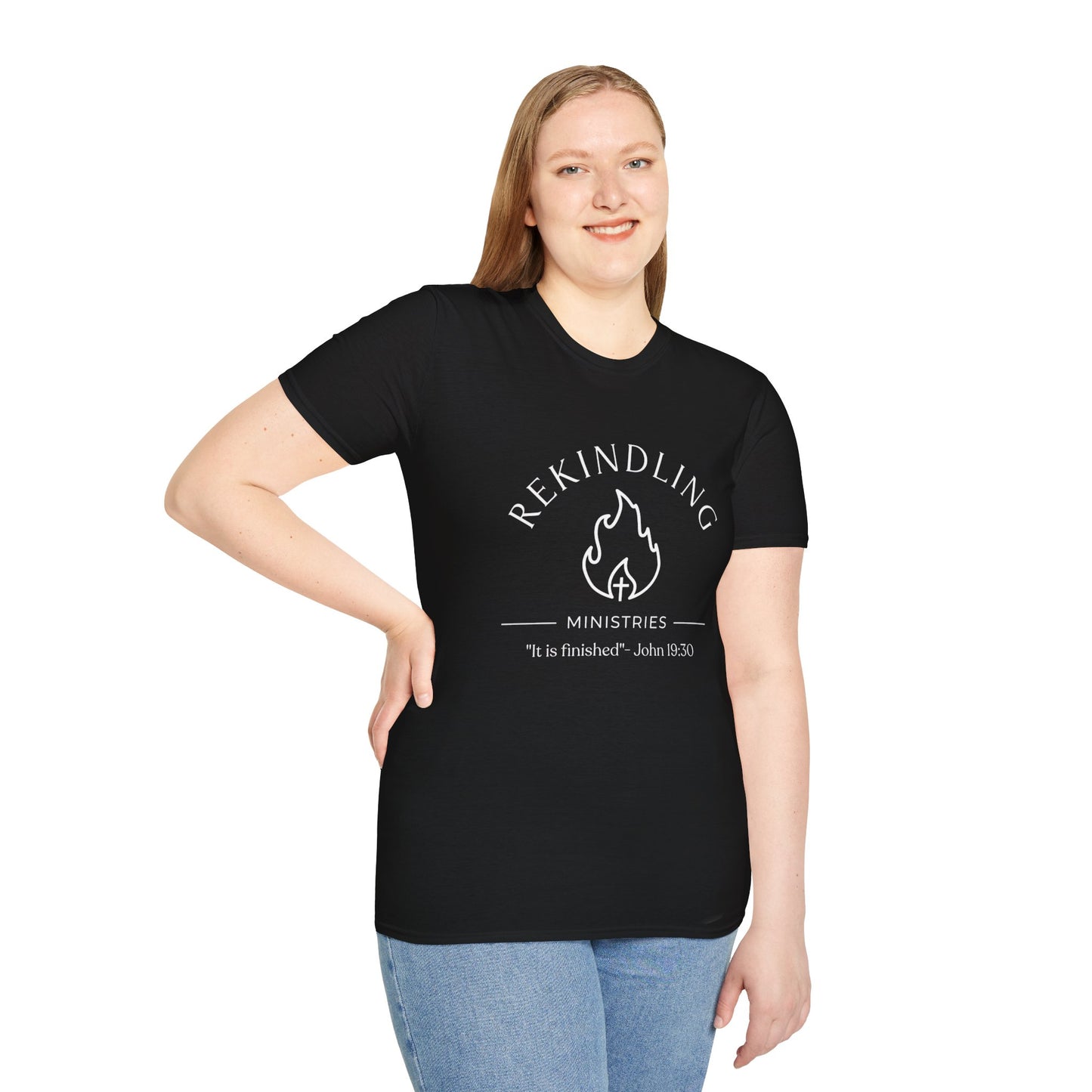 Rekindling Ministries T-Shirt (White Logo)