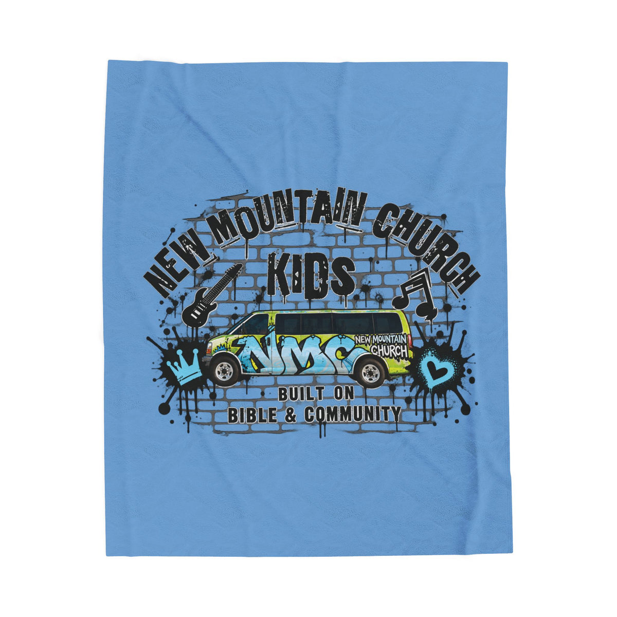 New Mountain Church Kids Blanket