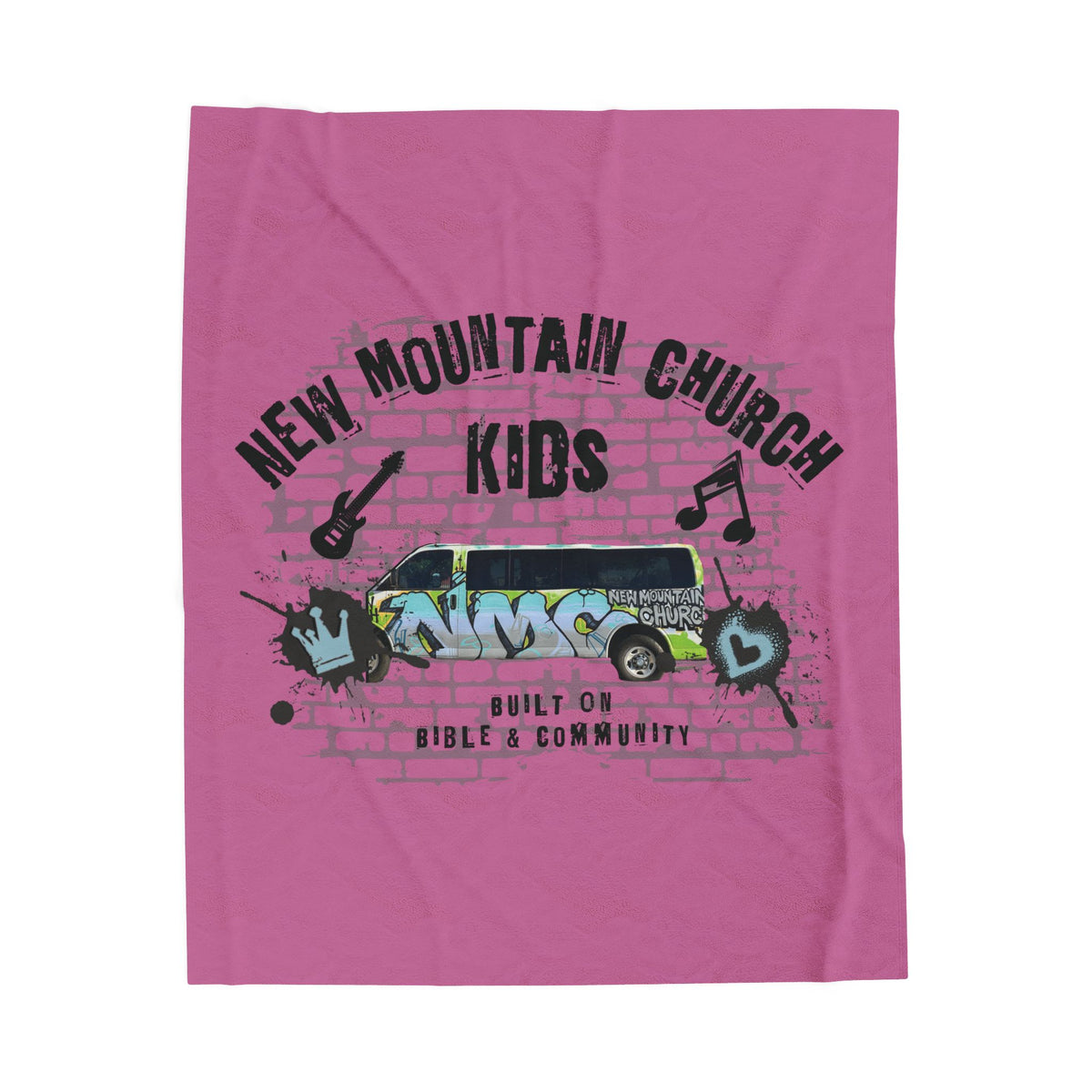 New Mountain Church Kids Blanket