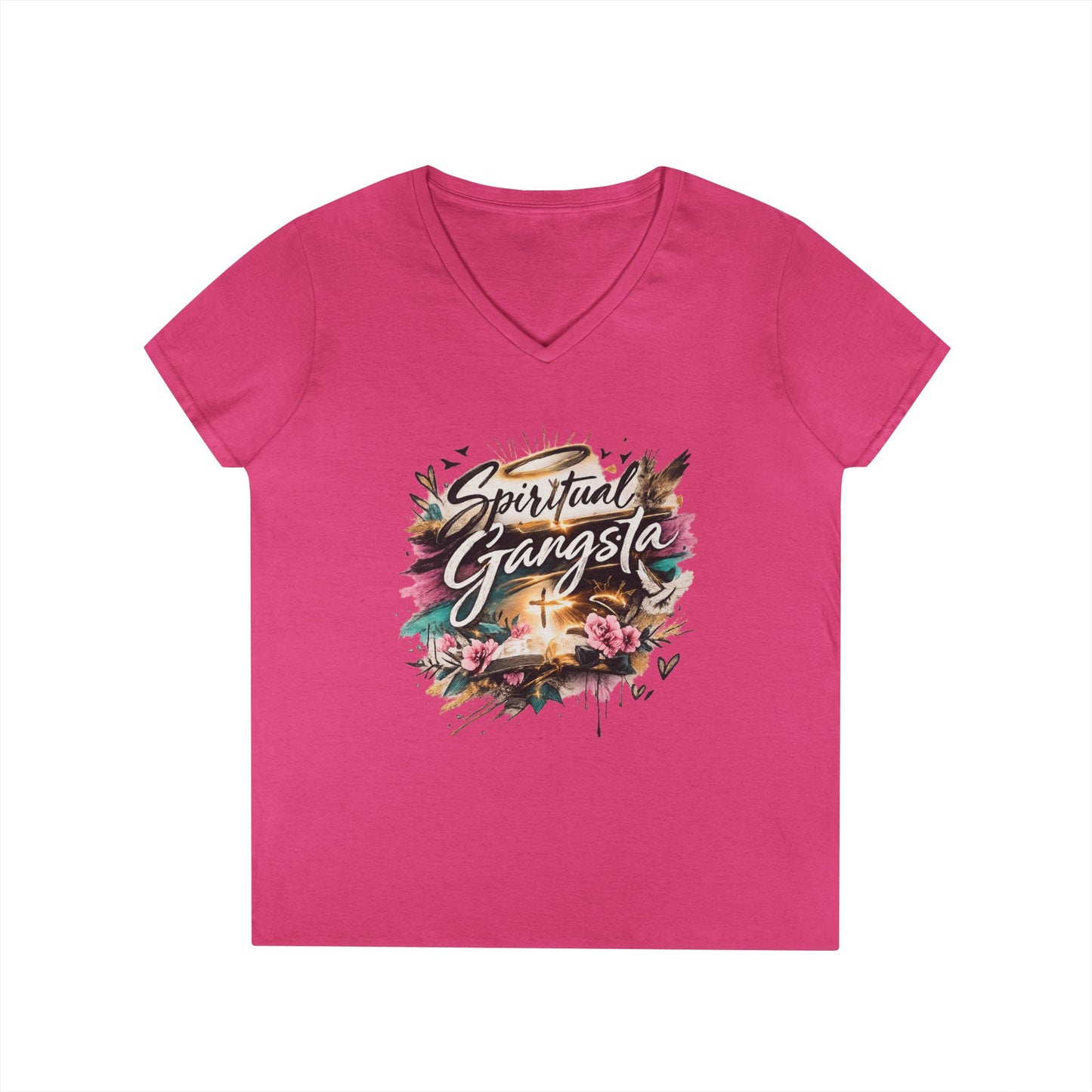 Spiritual Gangsta V-Neck Tee