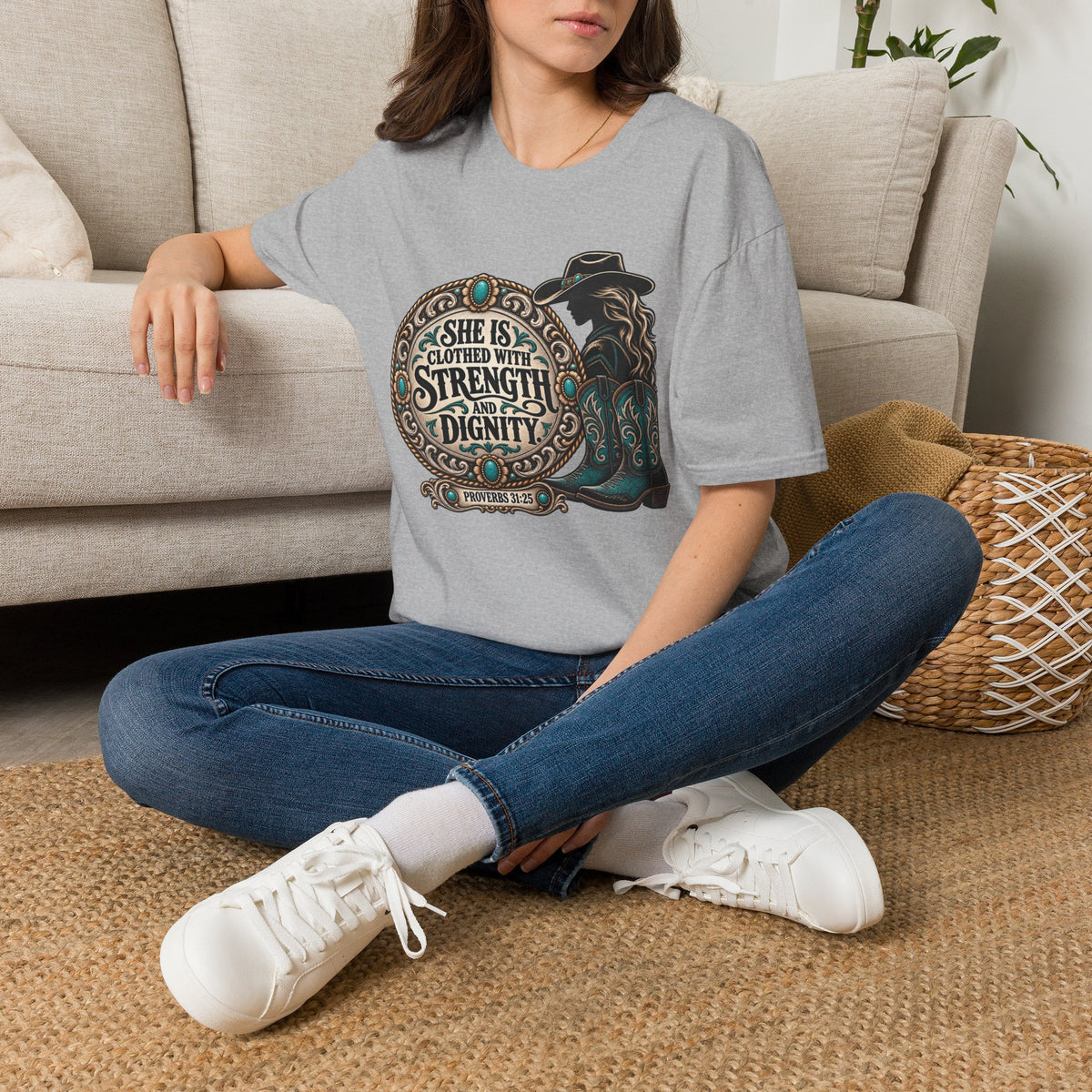 Clothed in Strength and Dignity T-Shirt