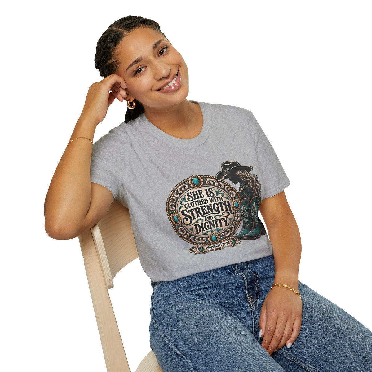 Clothed in Strength and Dignity T-Shirt
