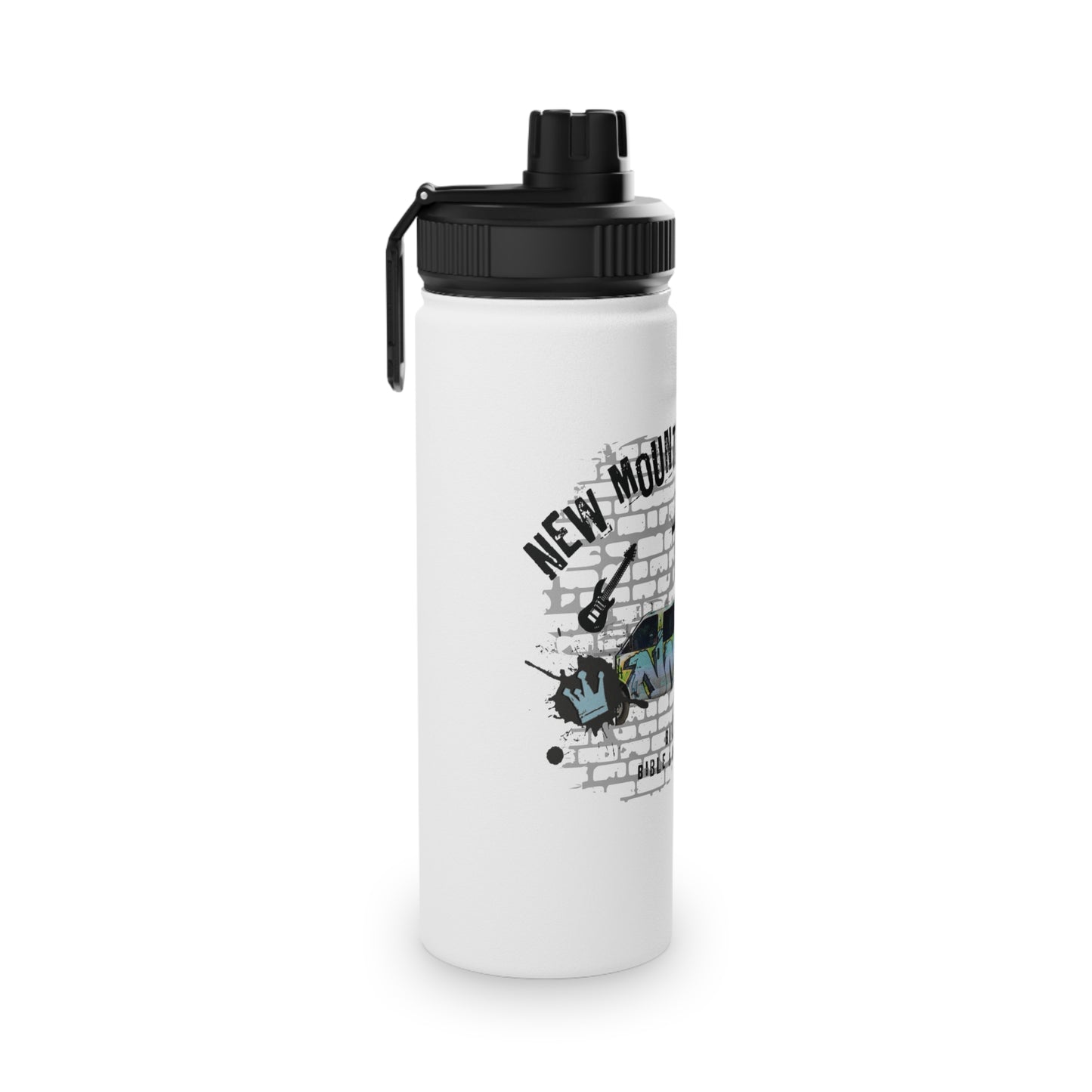 New Mountain Church Water Bottle