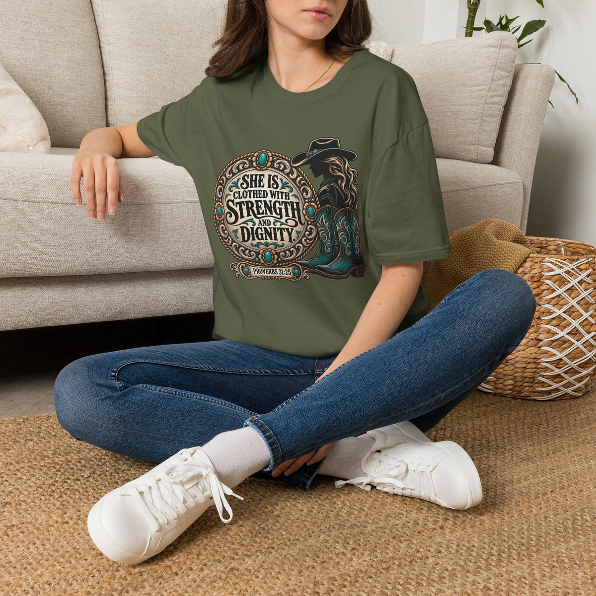 Clothed in Strength and Dignity T-Shirt