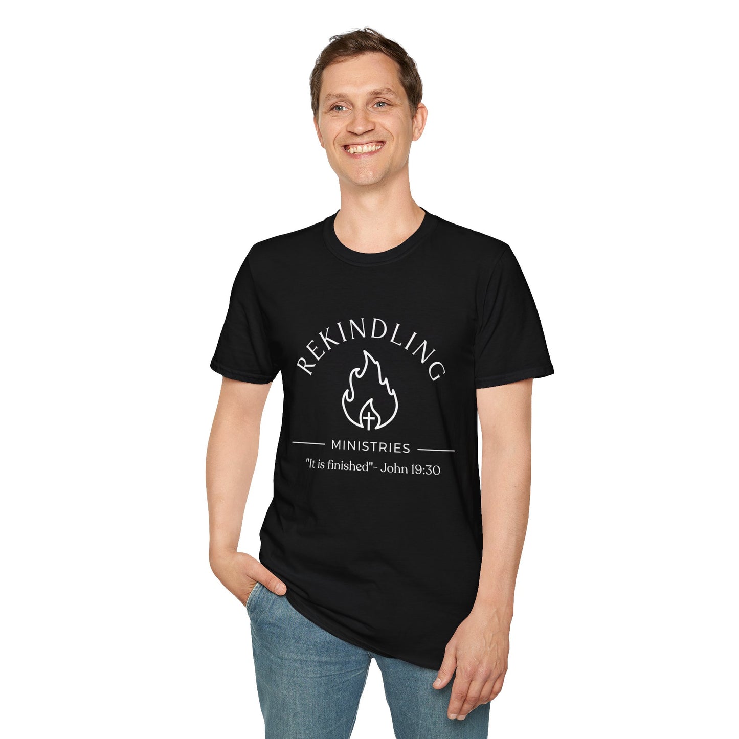 Rekindling Ministries T-Shirt (White Logo)