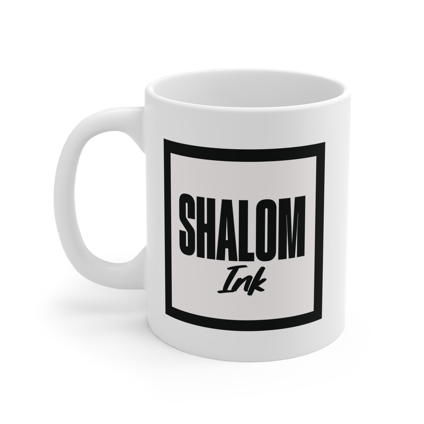 Shalom Ink Ceramic Mug 11oz