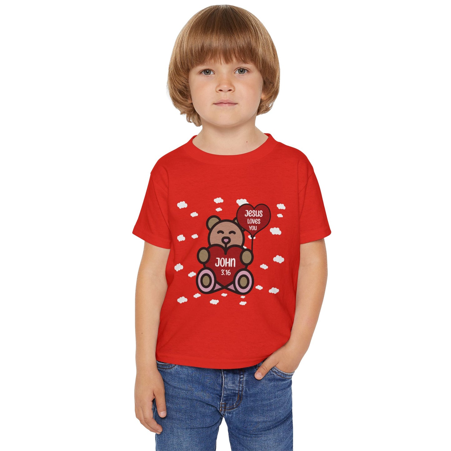 Jesus Loves You • John 3:16 (Toddler Tee)