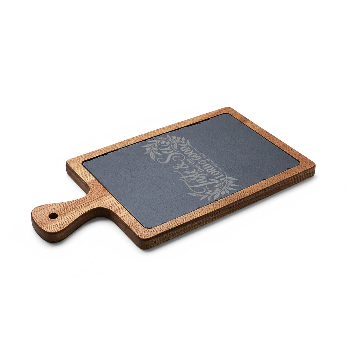 Taste and See Charcuterie Board – Christian Scripture Serving Set