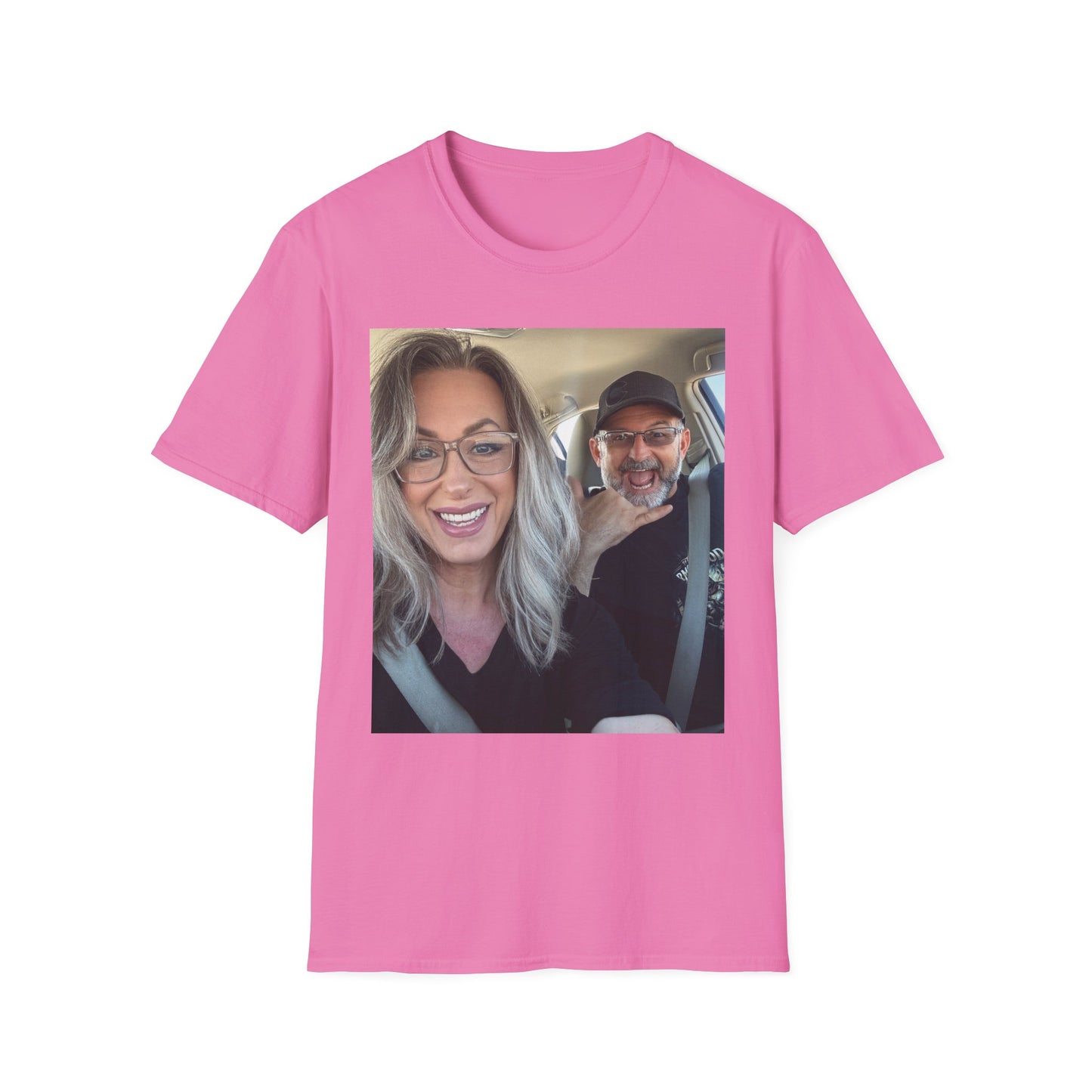 Photo-Print T-Shirt — Custom Couple Snapshot Tee