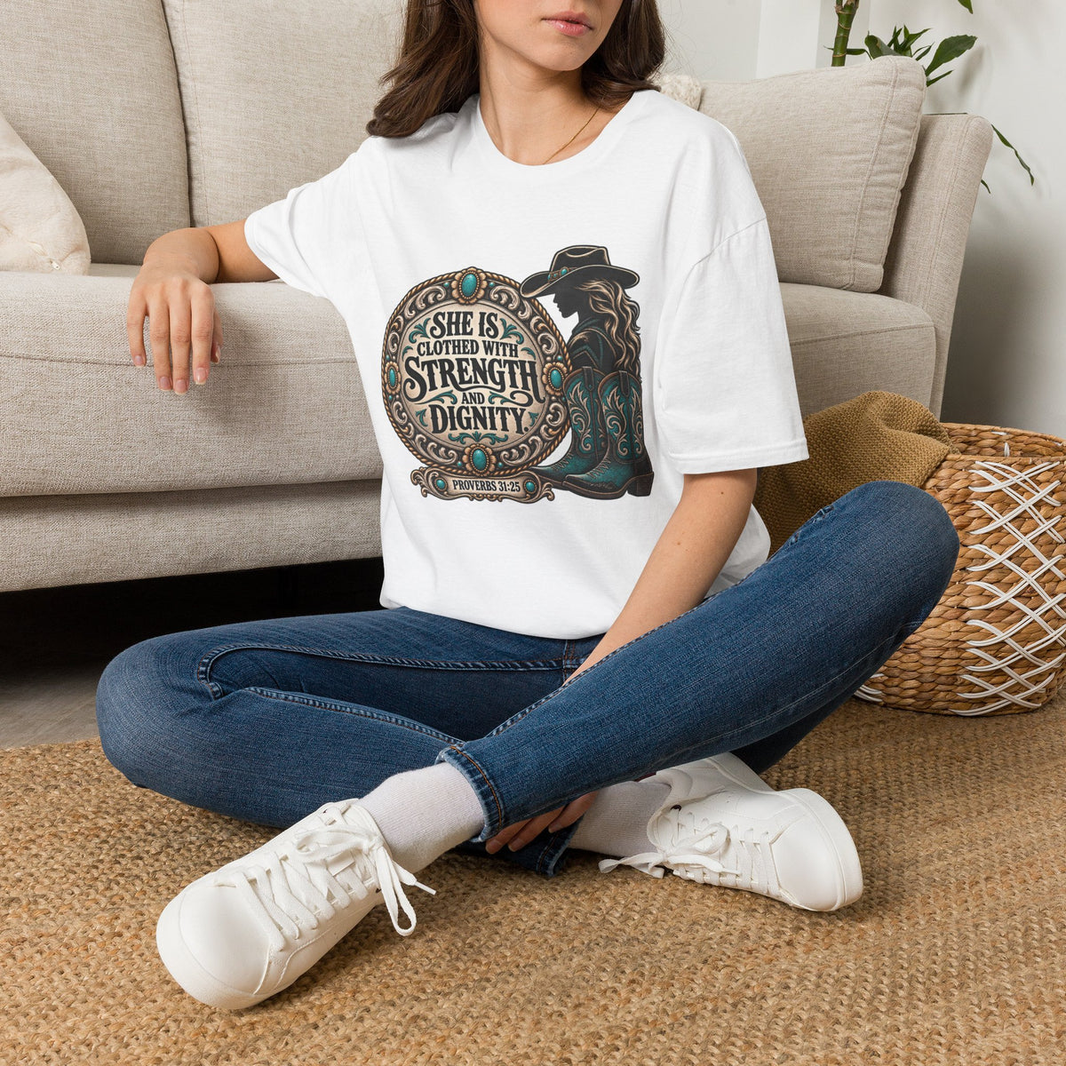 Clothed in Strength and Dignity T-Shirt